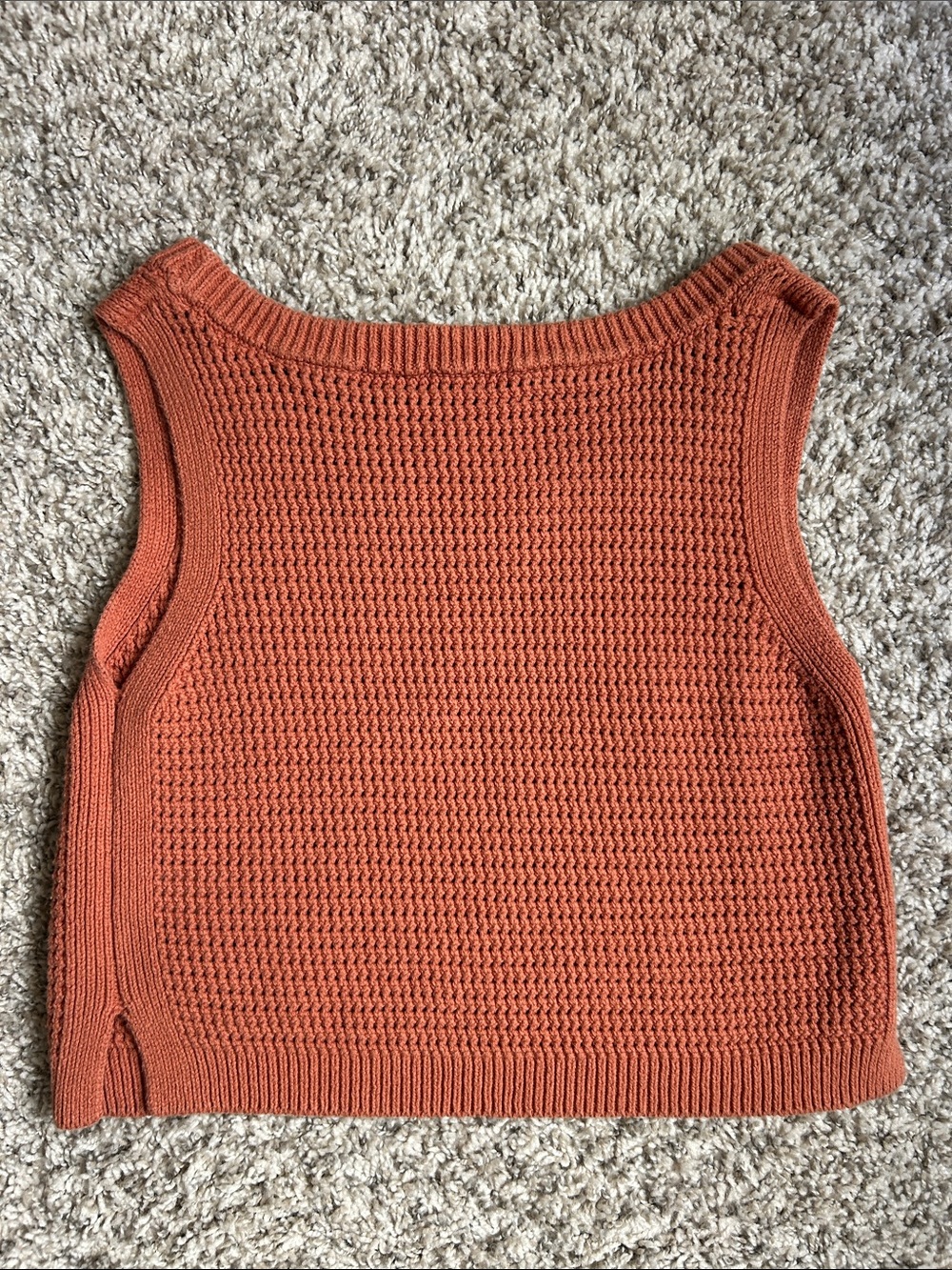 Lulu's Knit Cropped Tank - Picture 3 of 4